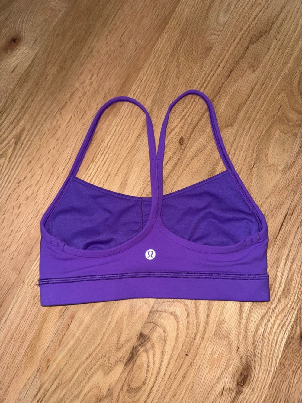 Lululemon Flow Y Bra Nulu *Light Support, A-C Cups Atomic Purple Size 4